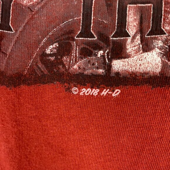 Harley Davidson T Shirt Men's 2XL Double Sided Life's a Journey Fast Free - Picture 4 of 11